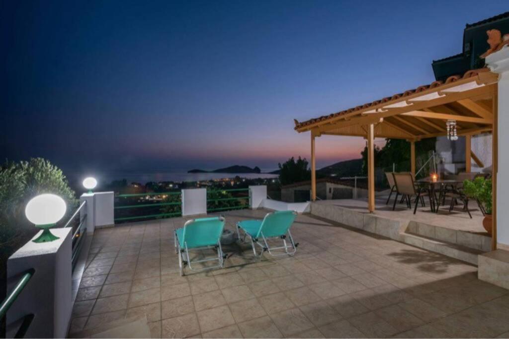 Platy Sea View Lxs Villa Exterior photo